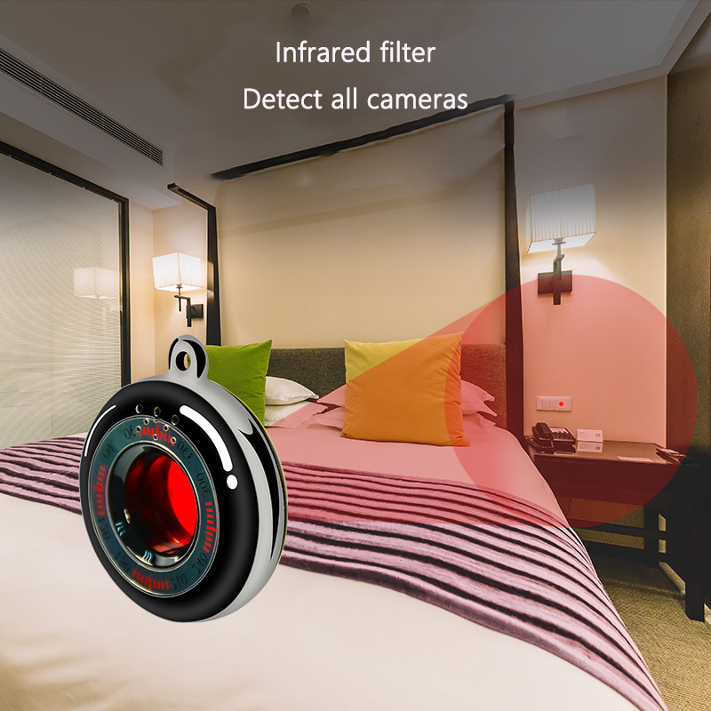 K100 Camera Search Instrument Anti-theft Alarm Infrared Detector Pinhole Monitoring Detection Anti Stealth Photography Defender