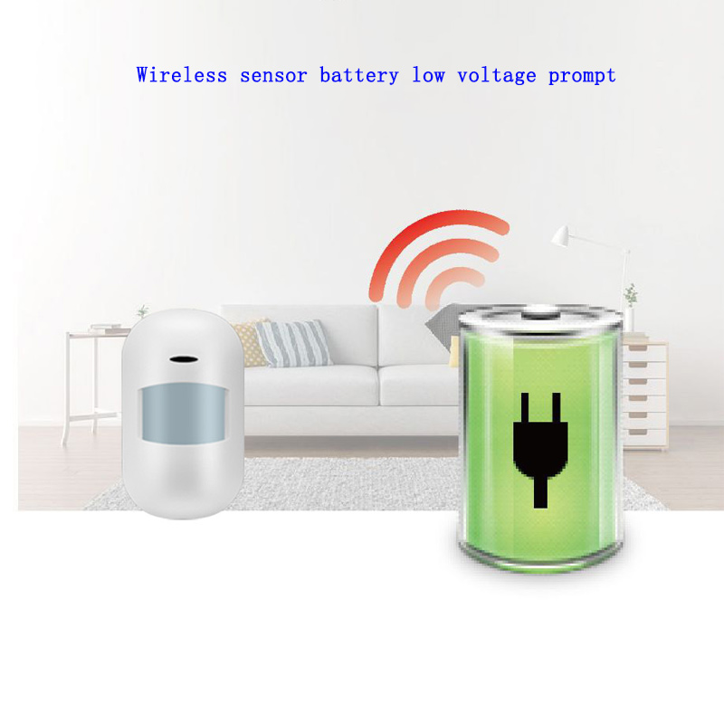 Human Body Intelligent Passive PIR Motion Sensor 433MHz Wireless Infrared Detector Infrared Probe Home GSM Burglar Alarm System