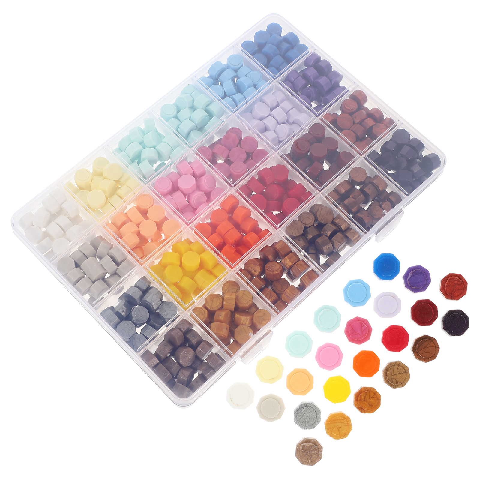 Wax Pellets Sealing Beads Kit Seals for Envelopes Vintage Stamping Sealer Letter