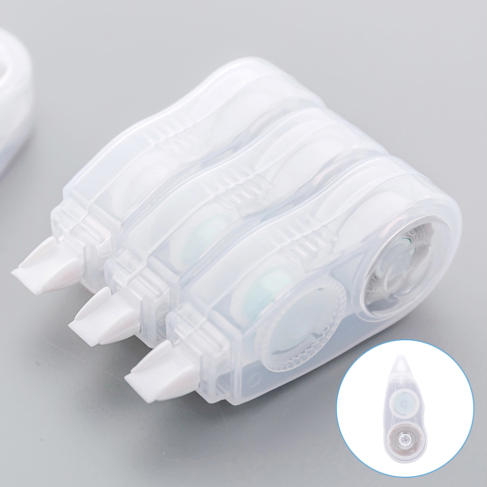 6 Pcs Correction Tape Small Classroom Product Writing for Students Thin Wipe Out Office Supplies Desk Note Taking Adhesive Tool