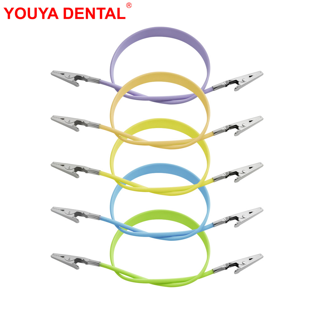 1pcs Dental Bib Clip Holder Silicone Scarf Clips Sterilizable Paper Saliva Towel Napkin Holders Disposable Dentistry Materials