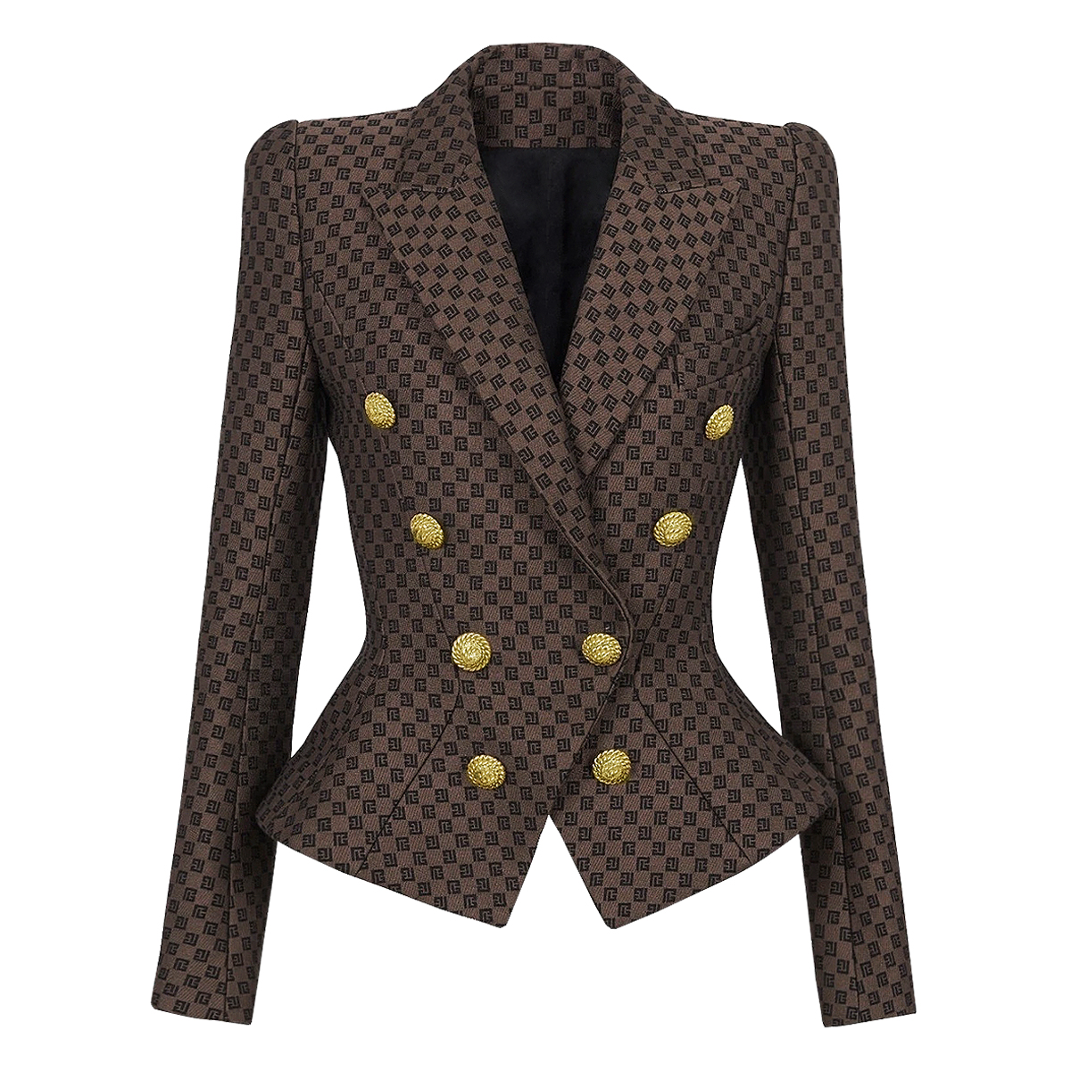Spring Autumn Newest European And American Wind Heavy Industries Jacquard Embroidery Ol Commuter Jacket Women2025 пиджак