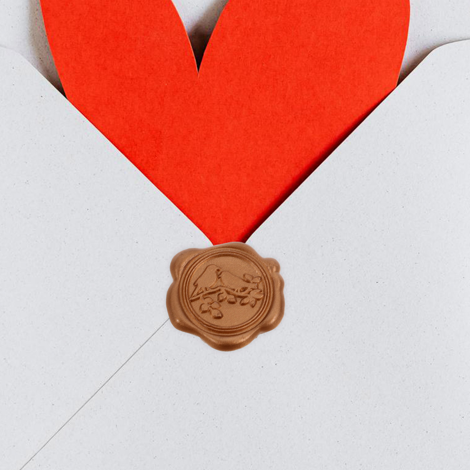 20 Pcs Seals for Envelopes Stickers Stamp Self-adhesive Certificate Sealer Wax Sealing