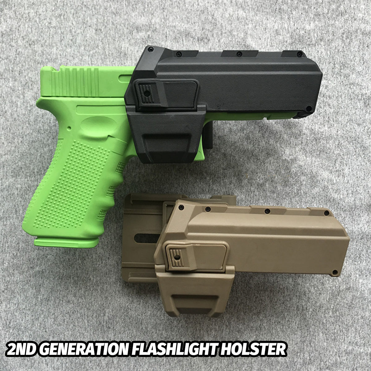 Tactical Pistol Holster Waist Quick Draw Holster Plastic Waist Quick Draw Holster for G17/M92/1911/226/Usp Role Playing Props