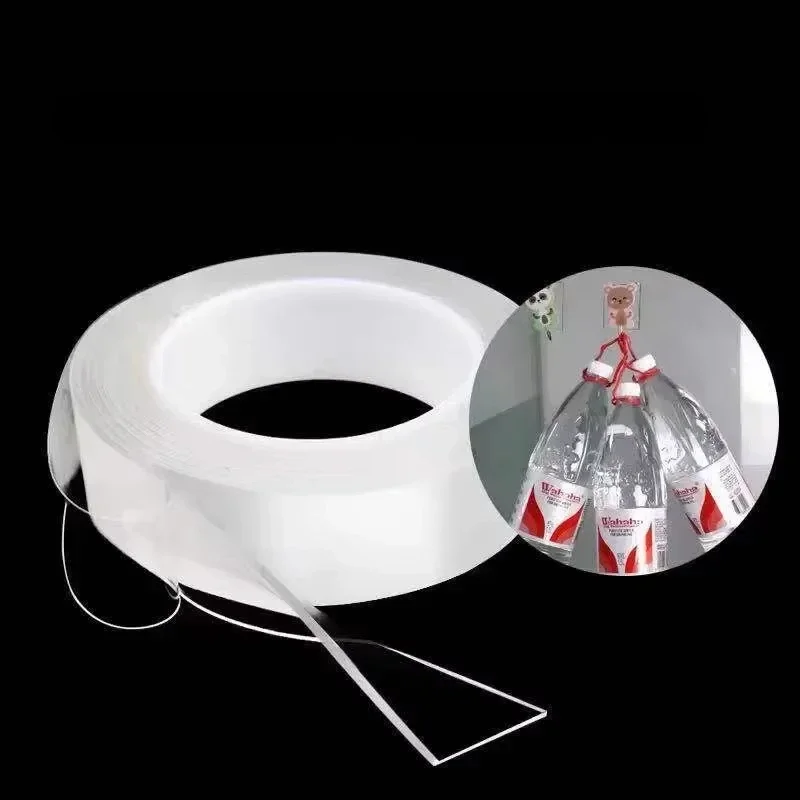 1/2/3/5M Nano Tape Super Strong Double Sided Tape Extra Strong Adhesive Non-slip Tapes Waterproof Transparent Tapes for Kitchen