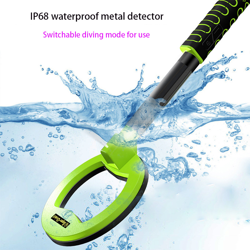 IP68 Fully Waterproof Outdoor Archaeological Instrument Handheld Metal Detector Underwater Treasure Hunting Scanner