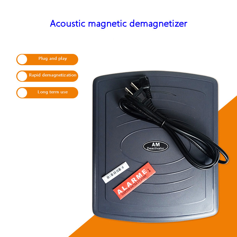 Acoustic Magnetic Demagnetizer Supermarket Anti-theft Sticker Decoding Board EAS Audible and Visual Alarm Plug and Play