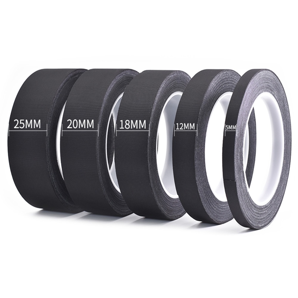 YX 1PCS Black Acetic Acid Adhesive Tape Flame Retardant High Temperature Insulating Acetate Cloth Tape For LCD Repairing