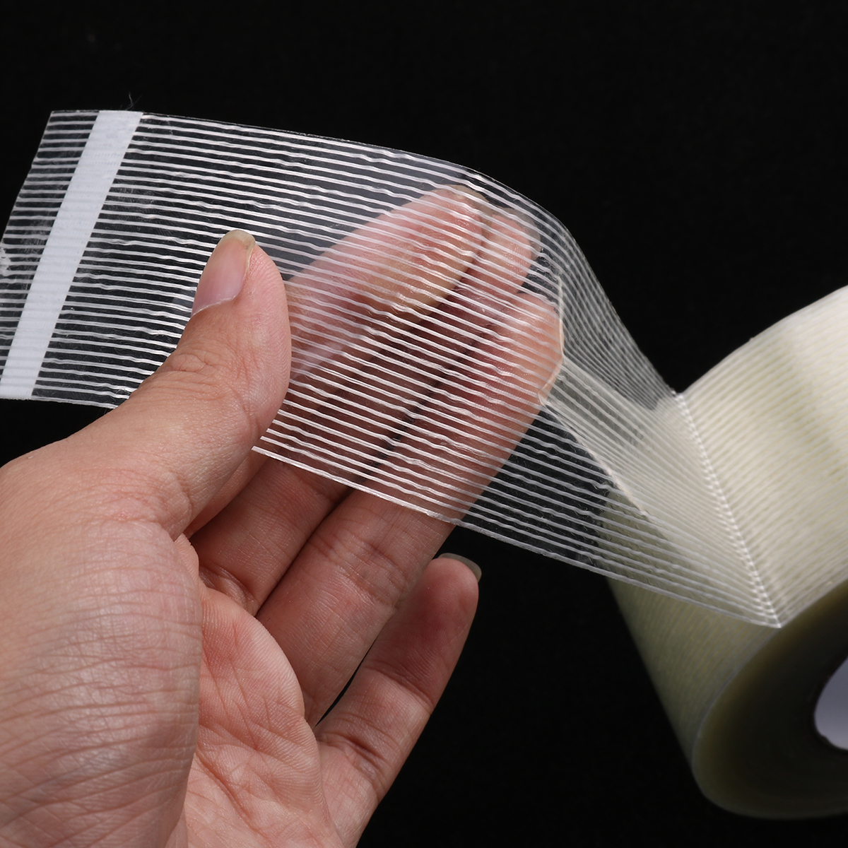 5 Cm Fiberglass Tape Sticky Seal for Package Transparent Packing Adhesive Sealing Goods Strong