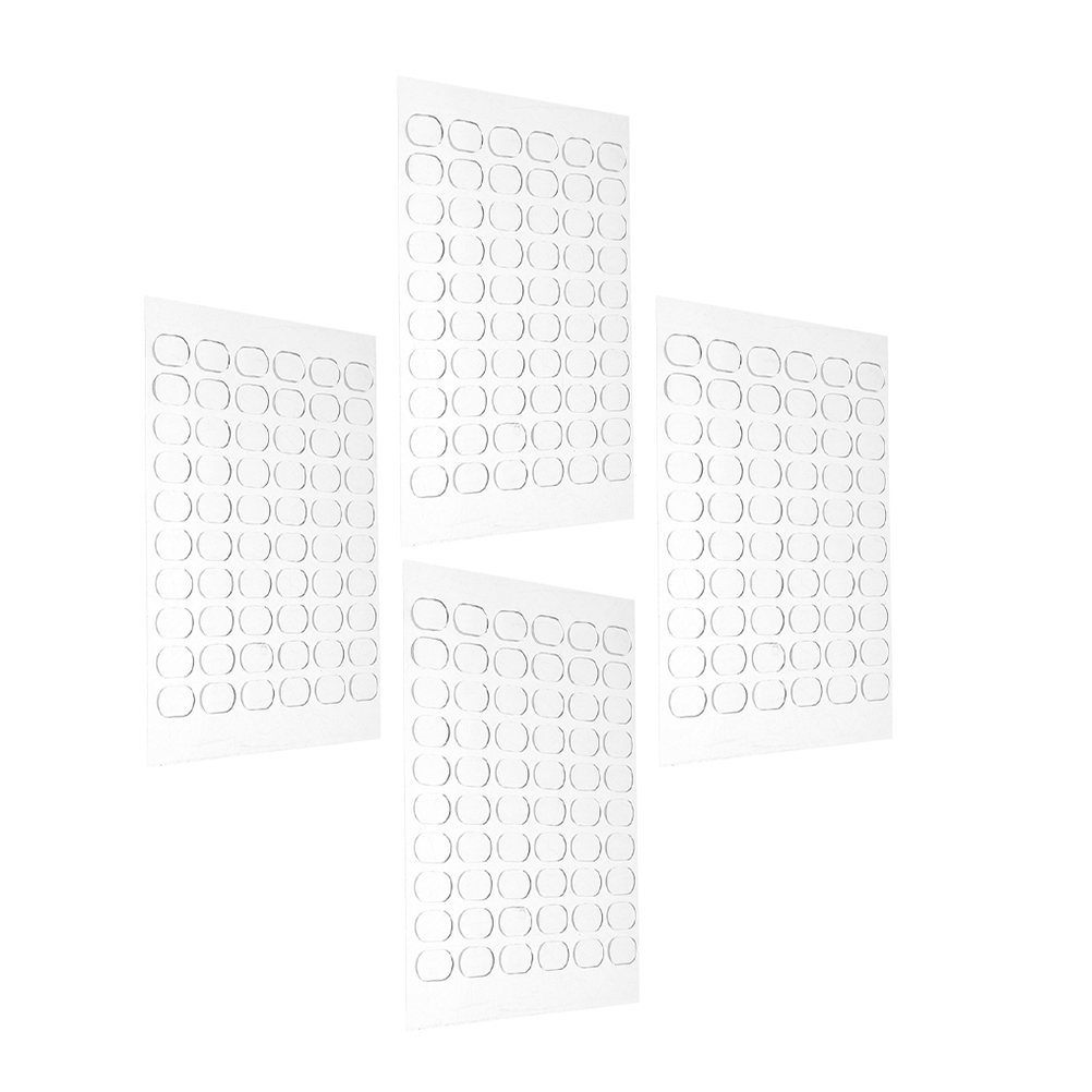 240 Pcs Double-sided Adhesive Hook Stickers Tape Removable Clear Dots Craft Acrylic High Viscose