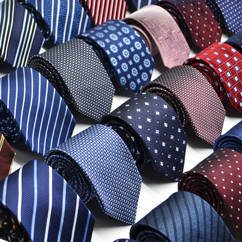 Fashion Men&#039;s Colourful Tie Silk  Formal Ties Necktie Narrow Slim Skinny Cravate 7.5cm Neckties