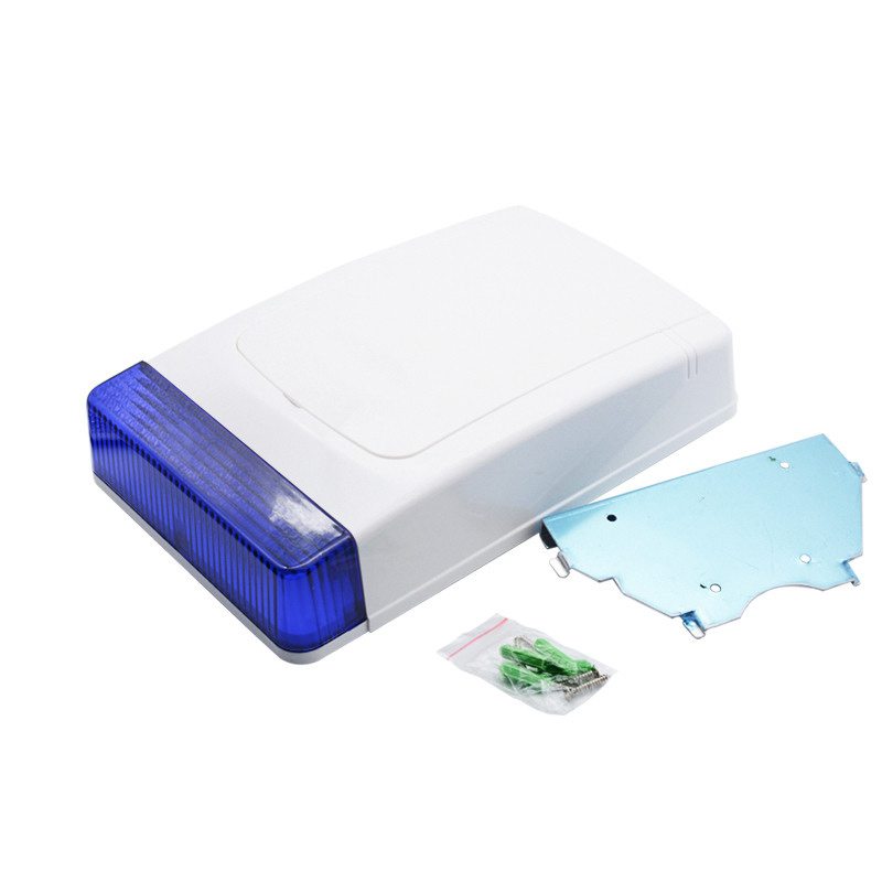 MD-325R Outdoor Waterproof  433MHz/868MHz Wireless Flash Siren Exterior Loud Siren Anti-tamper Alarme Home Security Protection