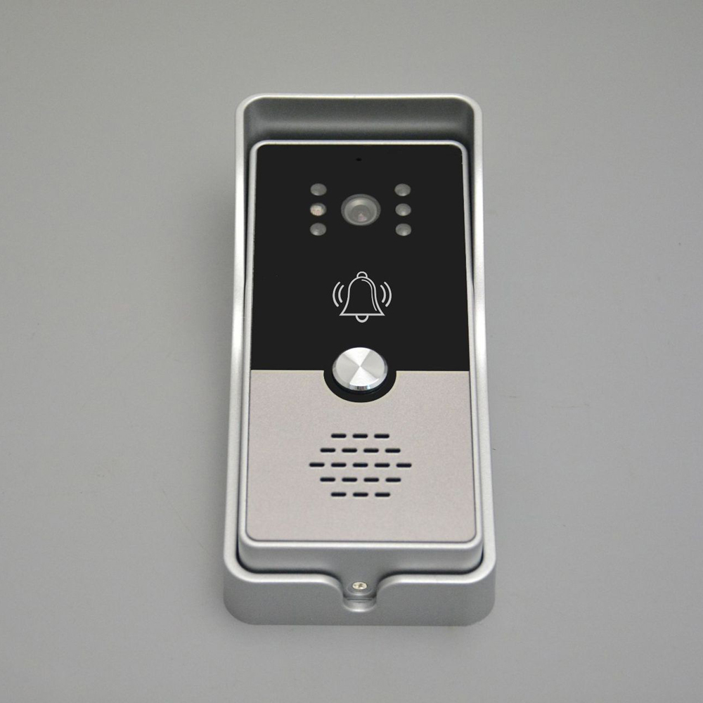 1Set  Intercom System 1 Camera to 7&#039;&#039; LCD Screen Video Doorbell Visitor Talk Back Video Door Phone Intercom System
