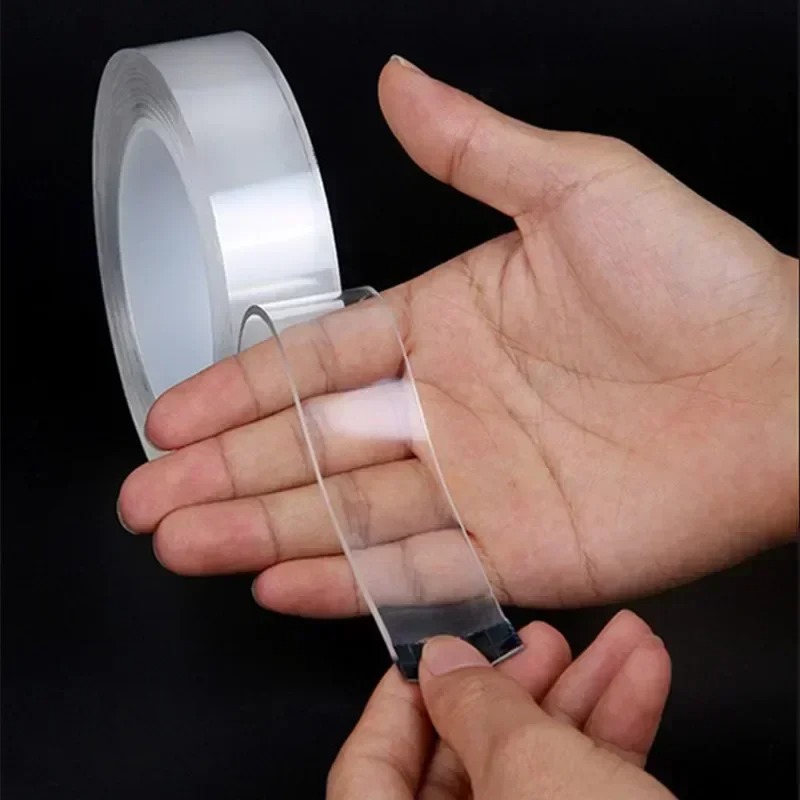 Strong Viscosity Double Sided Nano Tapes No Trace Removable Waterproof Reusable Self Adhesive Strips Washable Transparent Tape