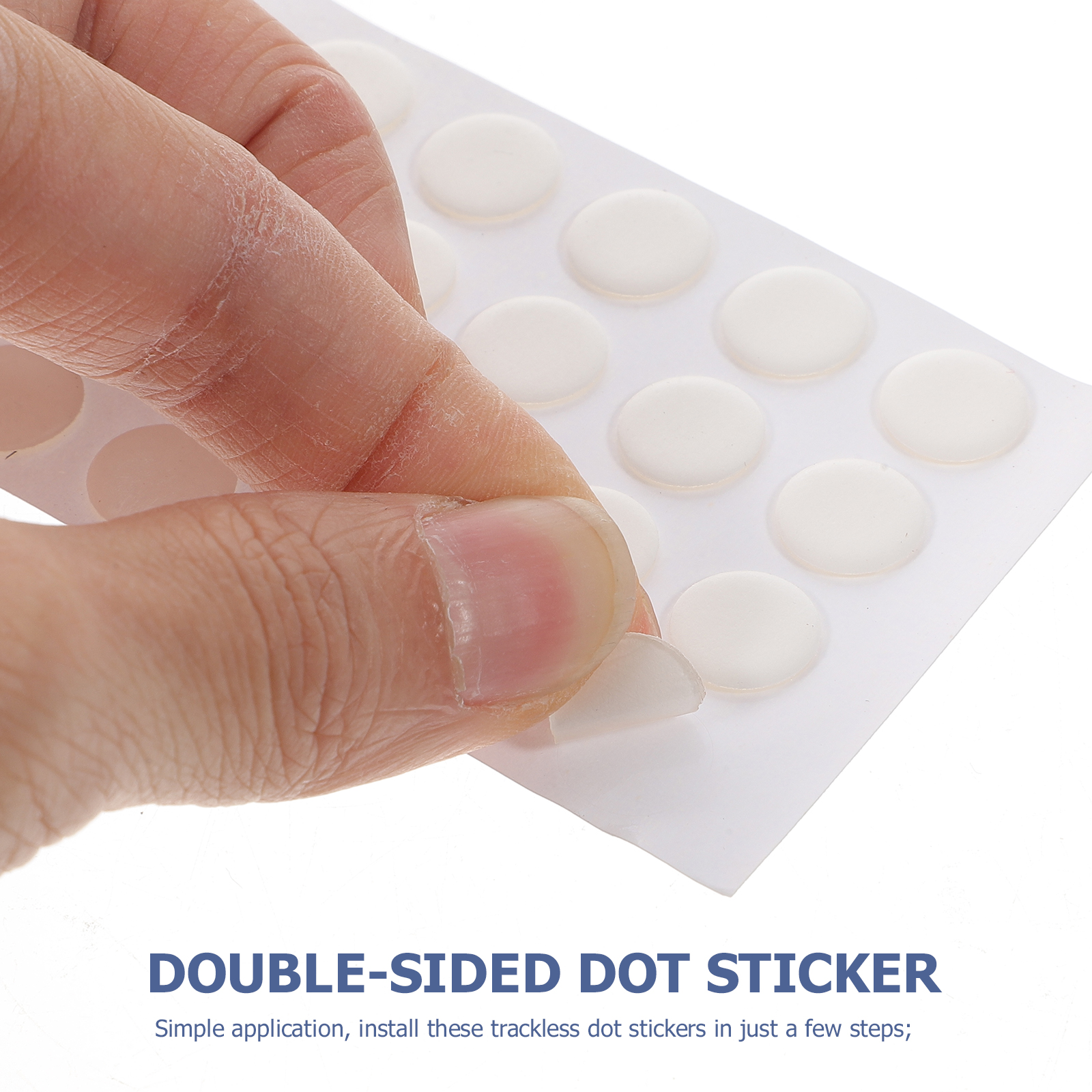 300 Pcs Double-sided Adhesive Tape Round Picture Hanging Wax Seal Stickers Craft
