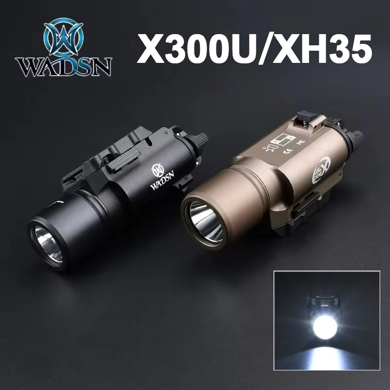 Tactical Surefir X300U X300 Ultra XH35 X300V Metal Pistol Light Airsoft Weapon Gun Light Strobe Flashlight Lanterna Torch