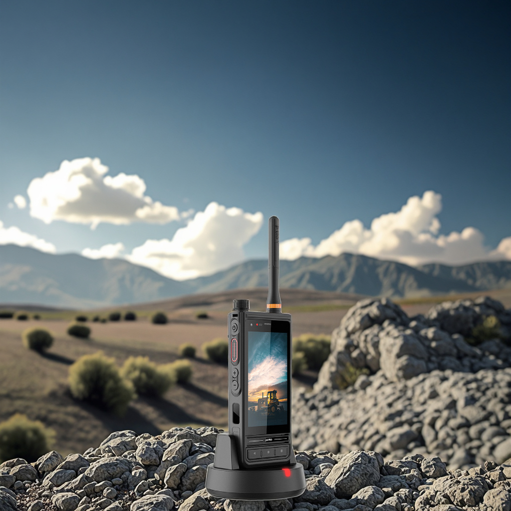 AORO M6 Radio Handheld 4G LTE Long Range Dmr Radio Digital UHF VHF DMR Two Way Radio Walkie Talkie With Zello Rugged Phone