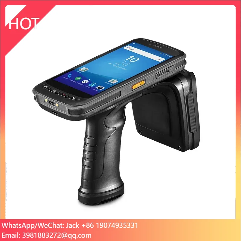 Scanmax SM72 865-868MHz Android 11 Long Range Handheld UHF RFID Reader with NFC Function