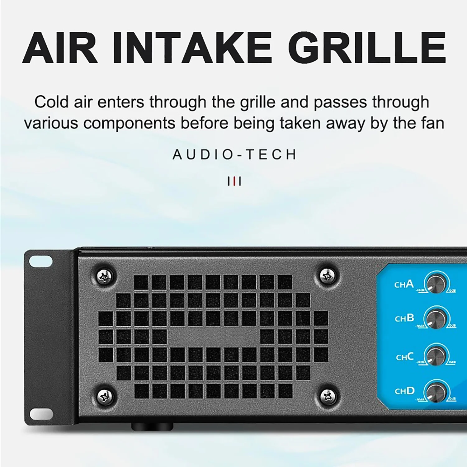 Professional Sound Equipment Amplifier 600W 10000W 4 Channels Powerful Amplifier For KTV Stage Concern Church