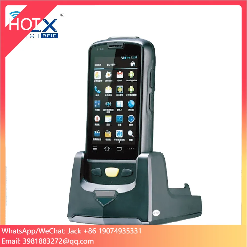 860-960MHZ RFID Reader Android Solution UHF Handheld Rfid Tag Reader Writer For Warehouse