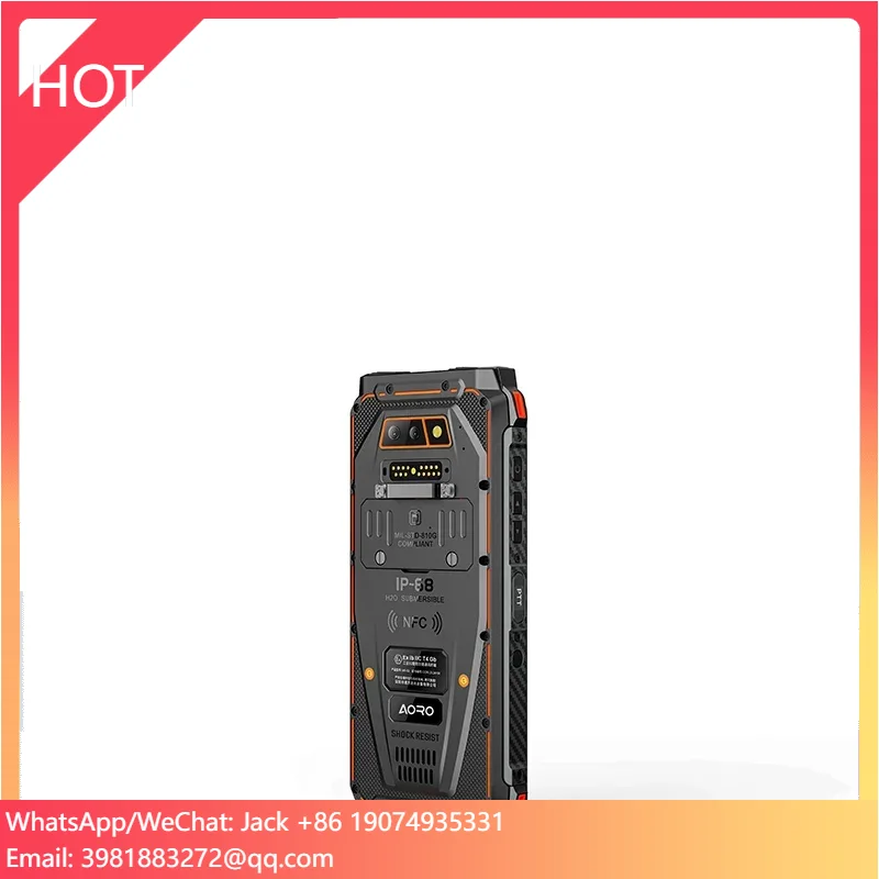 Aoro M5 5G Network 8gb+256gb IECEx Android Division 21 Ex Intrinsically Safe Zone 2 Ex Phone ATEX Rugged Phone Uhf Walkie Talkie