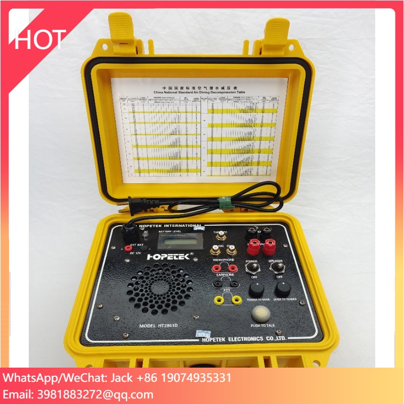 Underwater Diving Communication  HT-2861D One Diver Underwater Communicator Commercial Diving