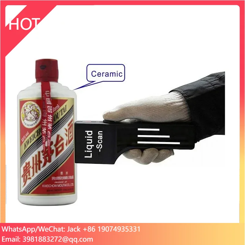 Portable Handheld Liquid Safety Tester Hand Held Dangerous Liquid Detector Explosive Detector for metro security