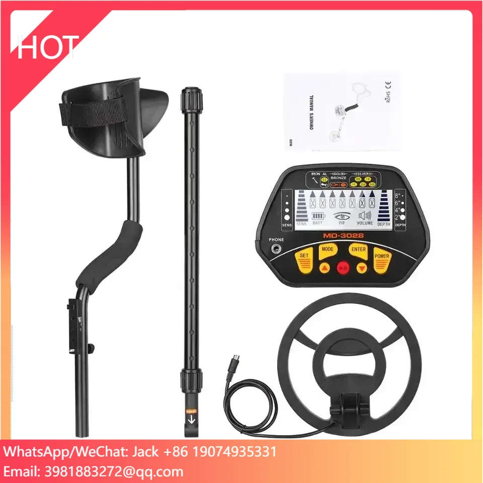 MD3028 Detector De Metales Professional Metal Detector Gold Detector Underground Finder