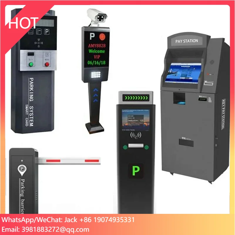 Parking Management System Intelligent Smart RFID &amp; Ticket Parking For Vehicle Access Control System