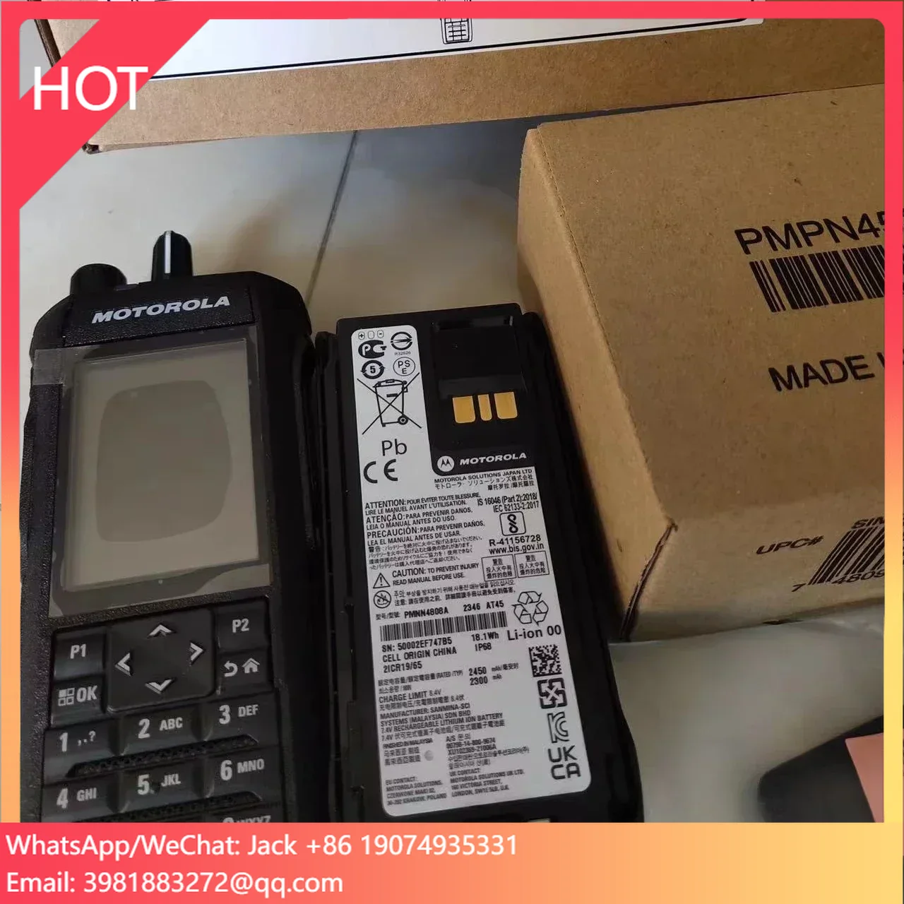 Original R7 FPK NPK DMR Walkie-talkie