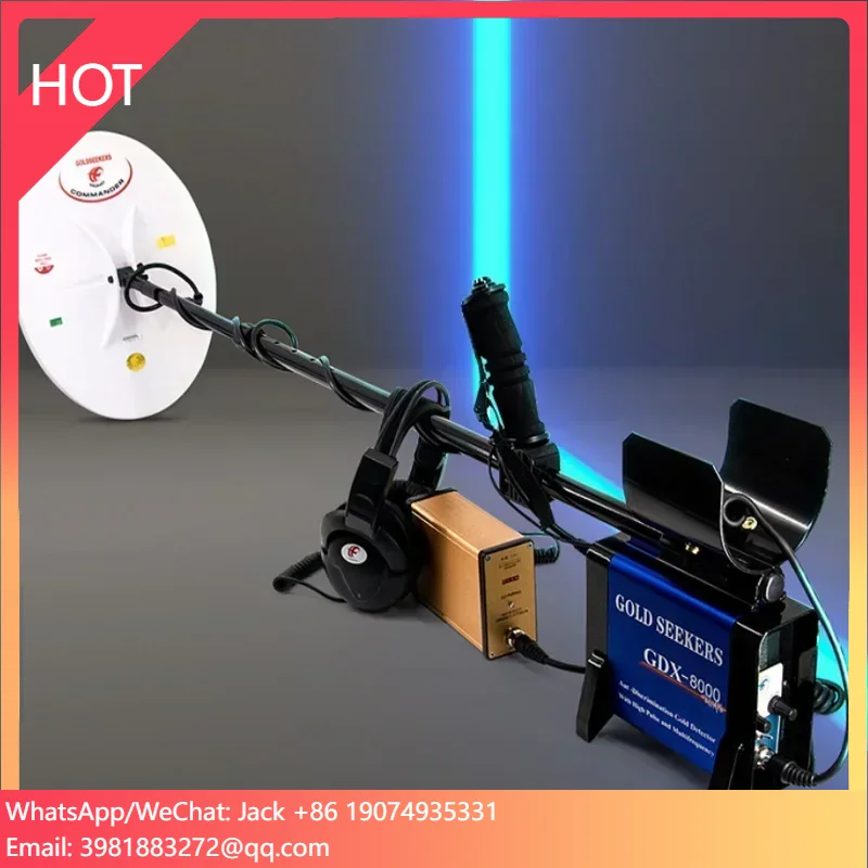GDX8000 handheld underground gold metal detector gold silver copper Treasure hunter detector