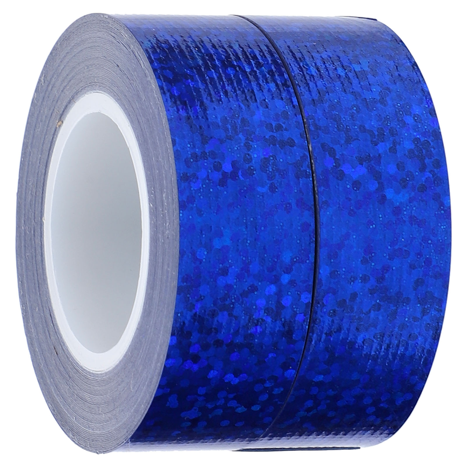 2 Rolls Single Side Colored Duct Heavy Duty Strong Adhesive Repair Sealing Rug Carpet Fabric Metal Glitter Decorative Bulk Craft