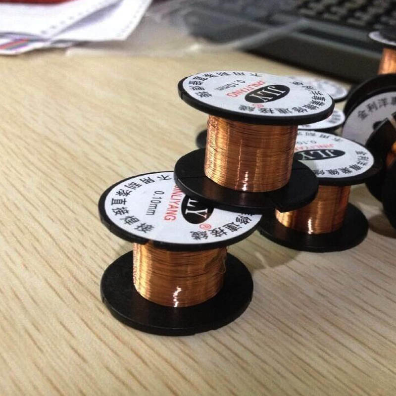 0.10mm PCB Link Wire Copper Soldering Wire Maintenance Jump Line for Mobile Phone Computer PCB Welding Repair Tools