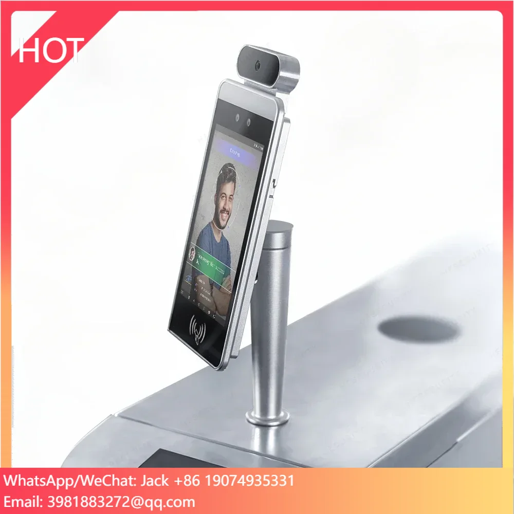 RA08T Android System Access Control 50000 Face Capacity Temperature Test Face Recognition Gate Door Device Access Control