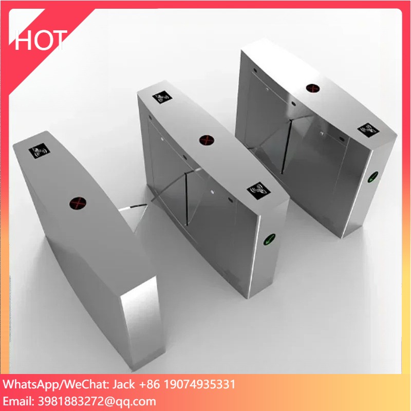 Mongolia Secuera speed Pedestrian Control Electronic Smart Flap Barrier Gate