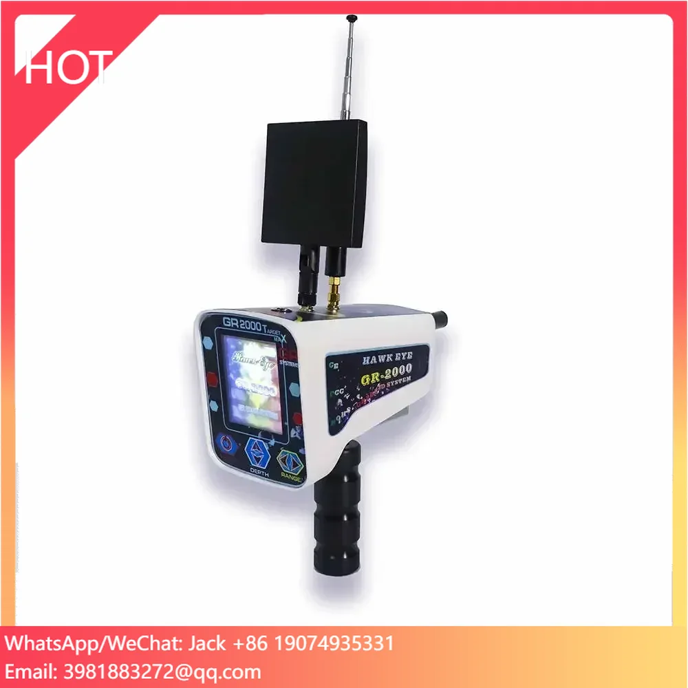 Portable GR2000 High Sensitivity Sound Alarm Long Range Gold Diamond Detector