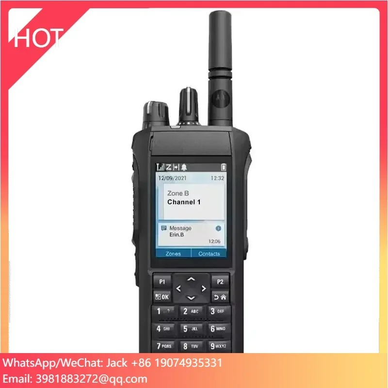 R7 Two Way Radio Portable Waterproof Uhf Vhf Dual Band Handheld Walkie Talkies