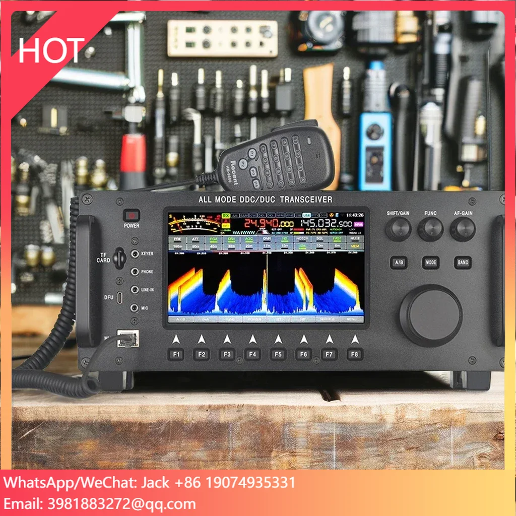 RS-998 100W All-Mode Full Band SDR Transceiver SSB/USB/LSB/CW/AM/FM Mobile CB Radio Walkie Talkie