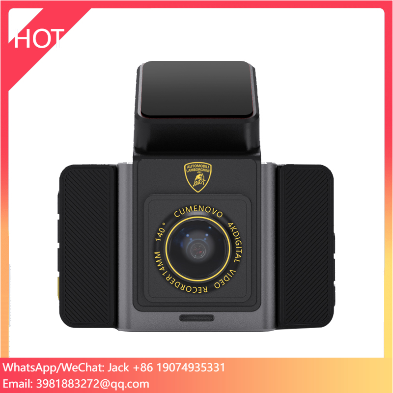 Car DVR Driving Recorder Auto Mobili Lamborghini X Cu Feohna Dash Cam Car Camera Recorder Touch Screen Front 2160P Rear 1080P