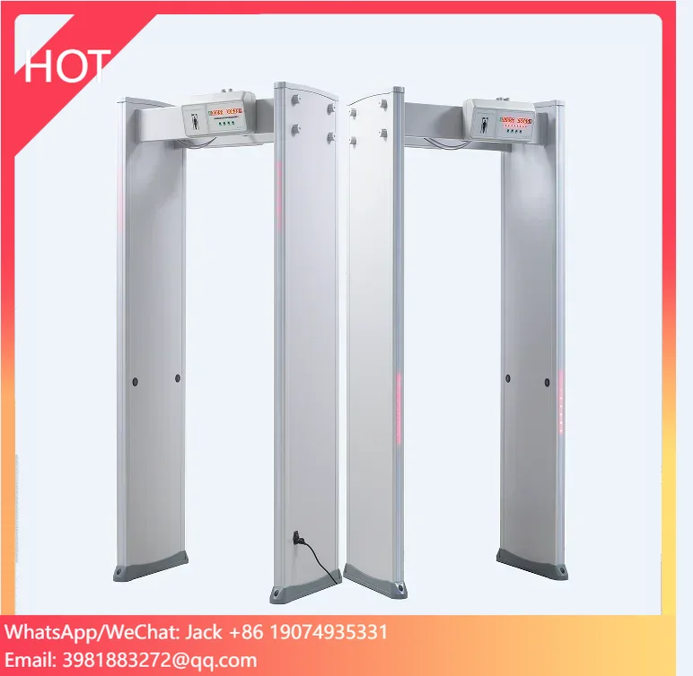 Prison Security Scanner Full Body Walk Through Metal Detector Sensor Gates Price with 18 Zone