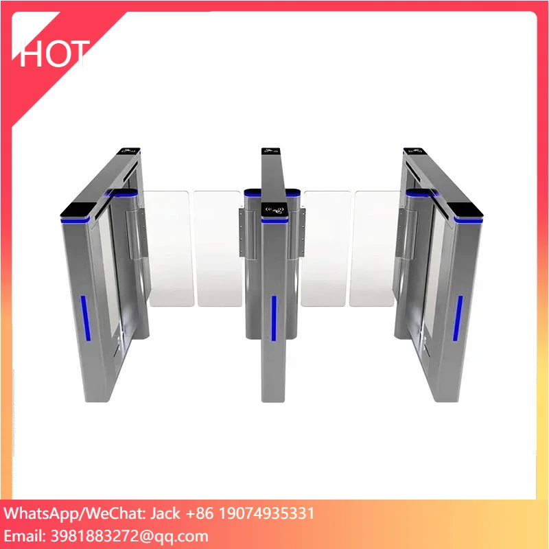 Professional Supplier Security Entrance Access Control Automatic Speed Swing Turnstile Gate