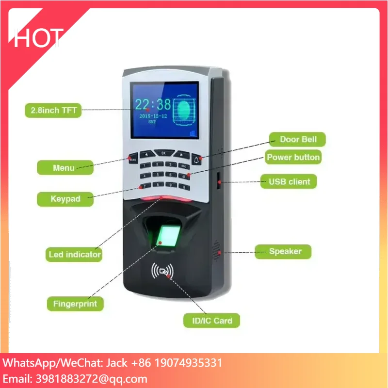 Security Device Manufacturer MYM7 Fingerprint Reader Soca Access Control System