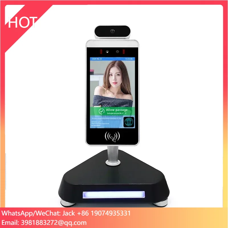 Screening Accuracy Biometric Face Recognition Machine Time Attendance System