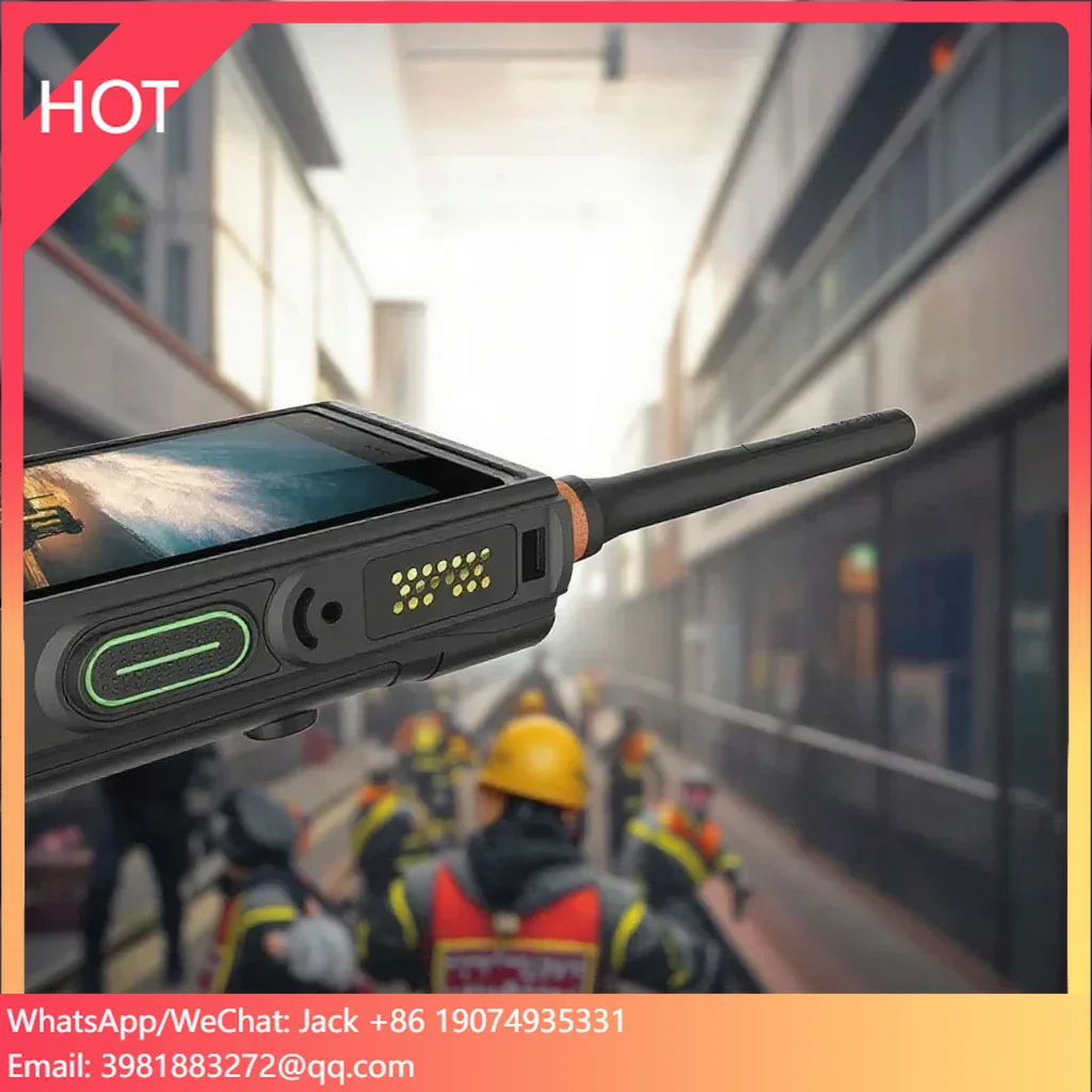 AORO M6 IP68 DMR UHF Radio ATEX IECEX Explosion Proof Rugged Smart Phone DMR 4G LTE Radio Digital Two-Way Walkie Talkie