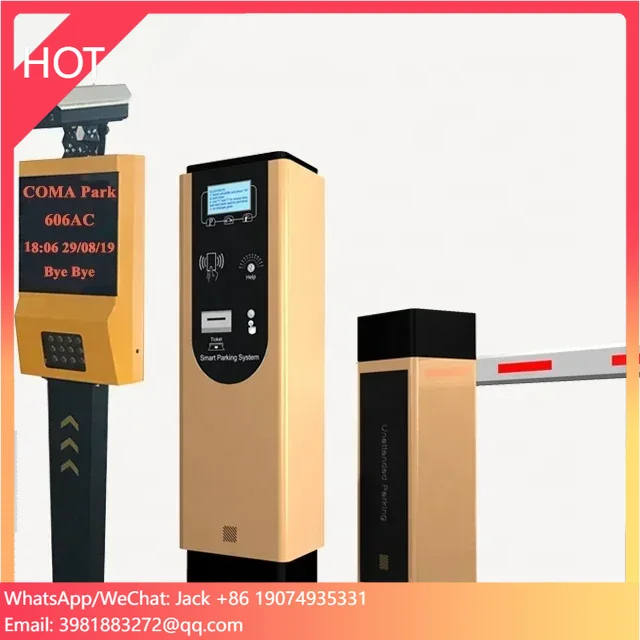 Car Parking System Ticketless Parking Management System ANPR LPR Parking System