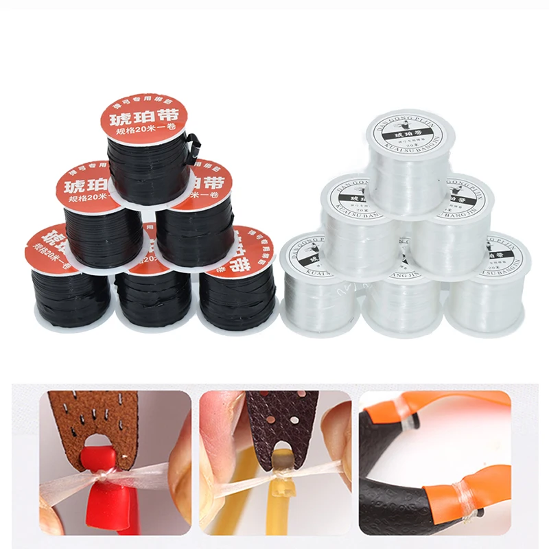 1PC Rubber Band Tube Tie Rope For Slingshot Catapult Hunting Outdoor Shooting Accessories Universal Elastic Latex Tube