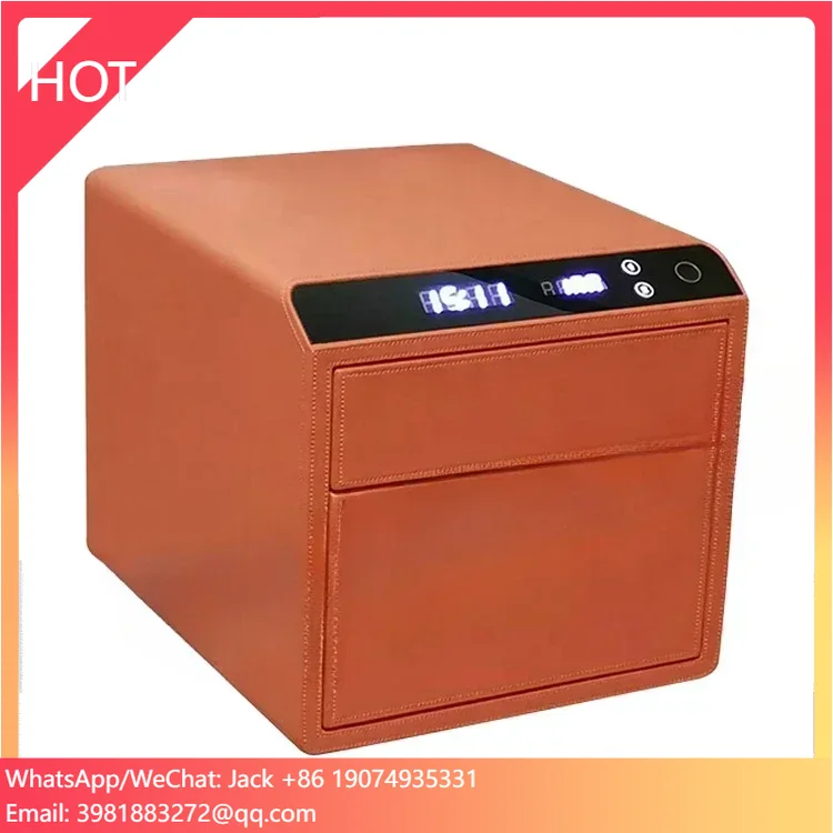 SWJW-08  Big Double Multi Function Luxury App Unlock Hidden Jewelry Safe Box with Electronic Lock