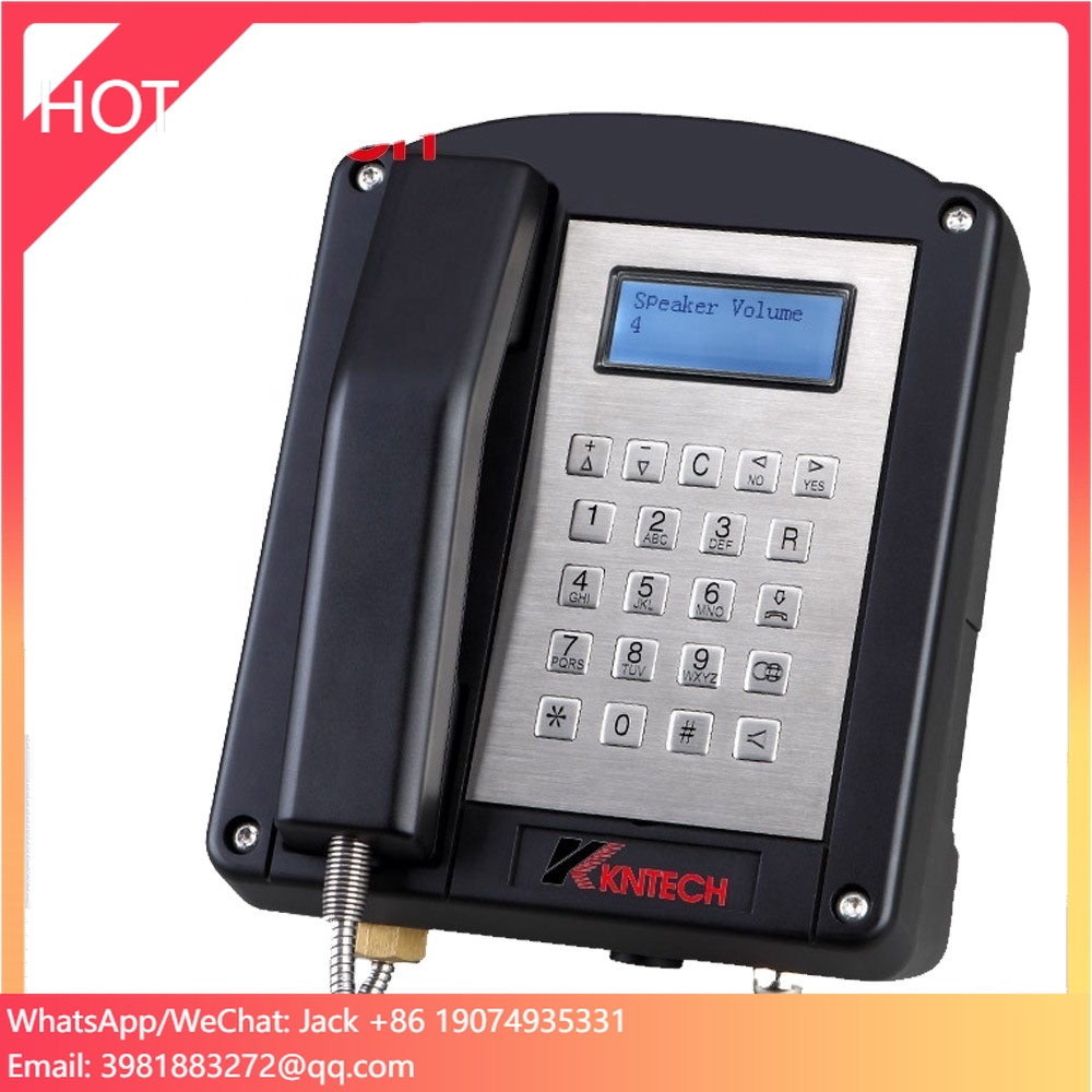 Intrinsically Safe Telephone IECEX Tested Fireproof Telephone KNEX-1