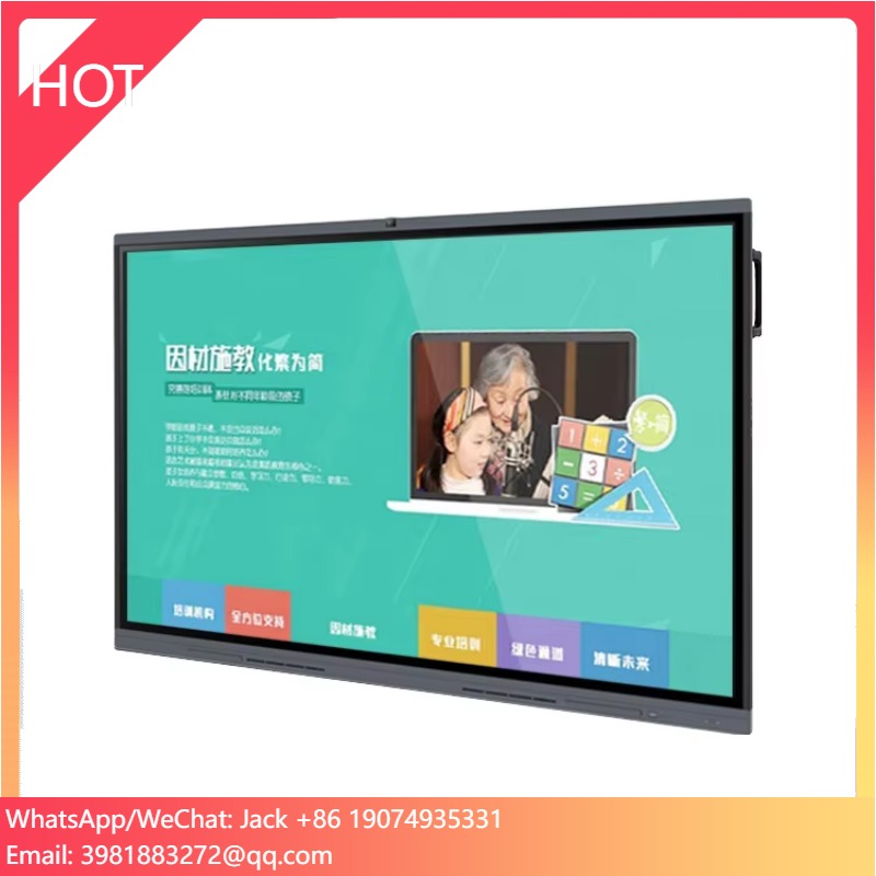 Purchase Agents In China Leaderhub 75&quot; Touchscreen Board With 4K Visual And Multi-User Collaboration Writing