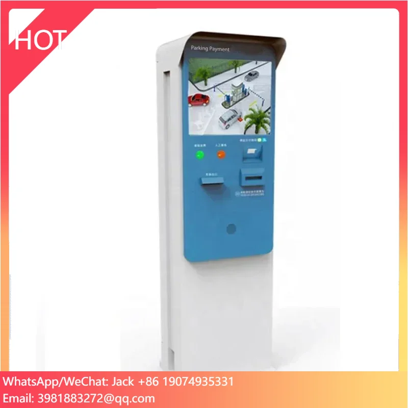 Customized Multi-functional Automatic Ticket and Card Dispenser Self Service Equipment Outdoor Parking Payment Kiosks